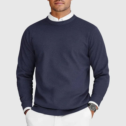 Harlington Knit Crew - Balanced warmth, modern ease