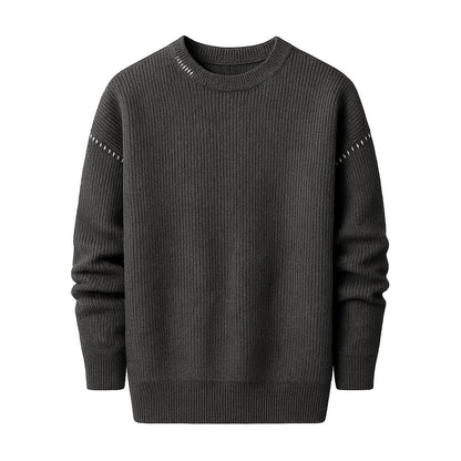 UrbanEase Knit Crew Sweater – Effortless Warmth & Modern Simplicity