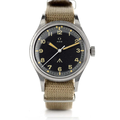 Omega Watch — RAF Inspired Field Watch — 63% OFF Today + Free Shipping